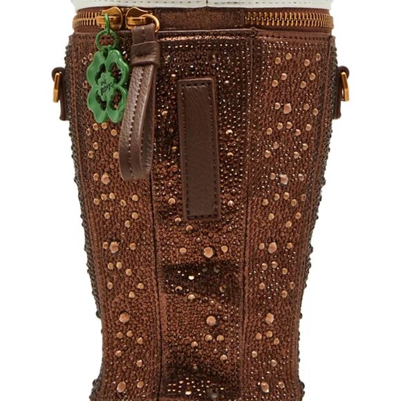 Betsey Johnson Kitsch Saucy Stout Small Crossbody Bag St. Patty's Day NWT - Picture 3 of 11